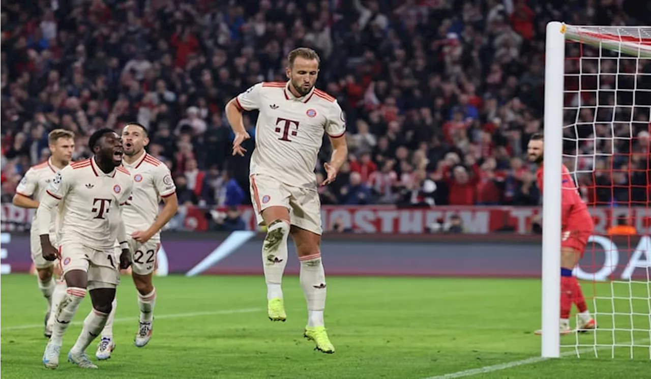 Bayern Muenchen vs Dinamo Zagreb, Harry Kane Cetak 4 Gol, Die Roten Menang Telak 9-2