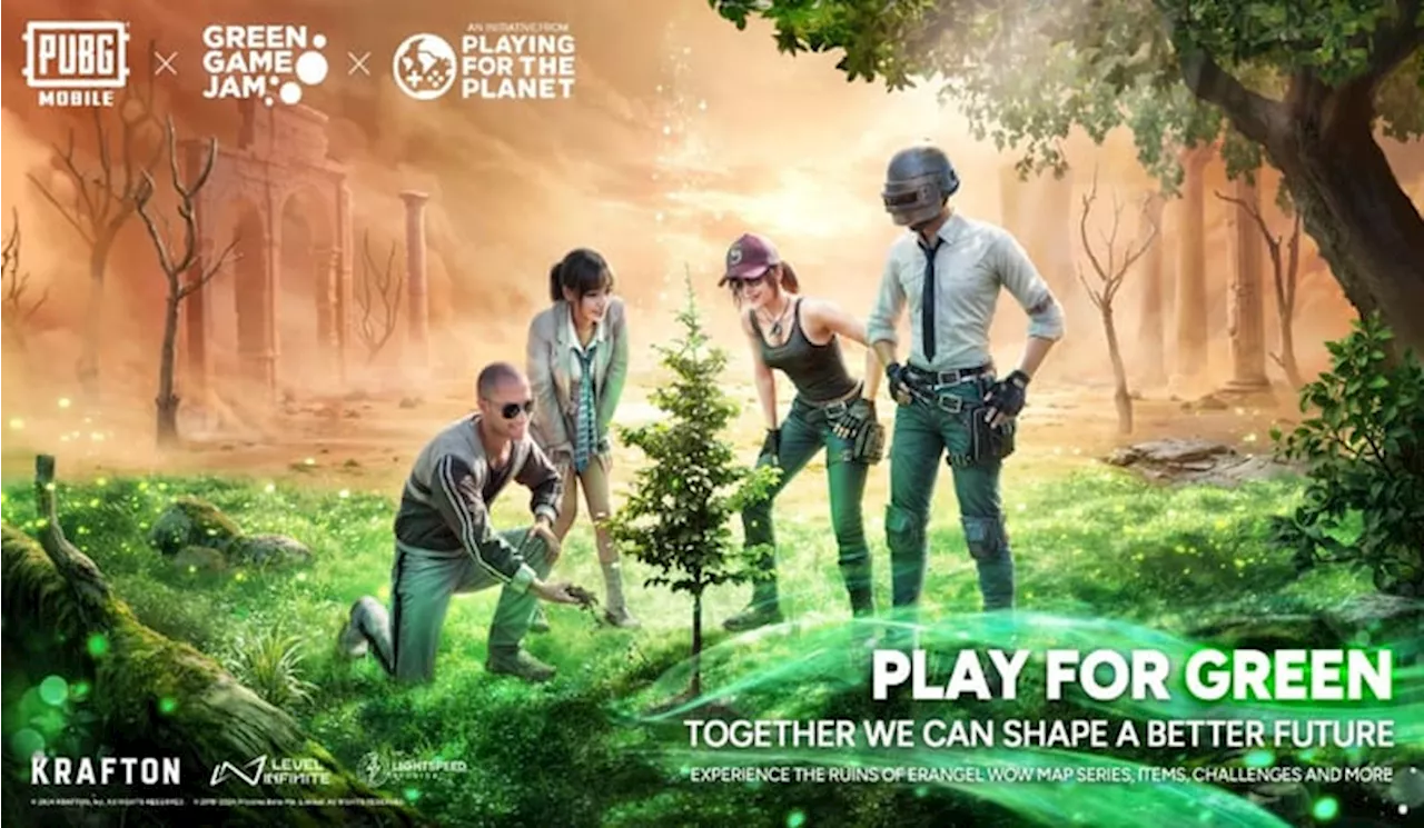 PUBG Mobile Luncurkan Kampanye 'Play For Green' untuk Perlindungan Lingkungan