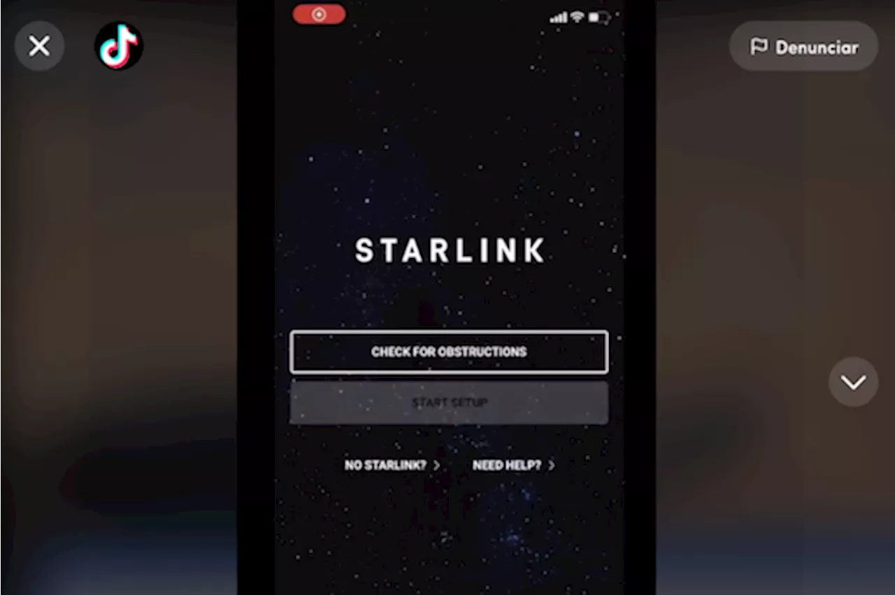 Se hartó de la señal de Sky y prefirió poner a prueba Starlink de Elon Musk