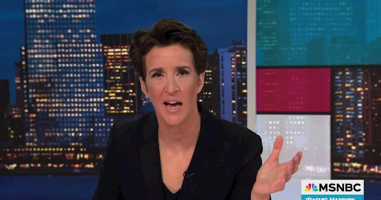 Maddow: 'We were supposed to get better at not having our chains yanked' by Trump