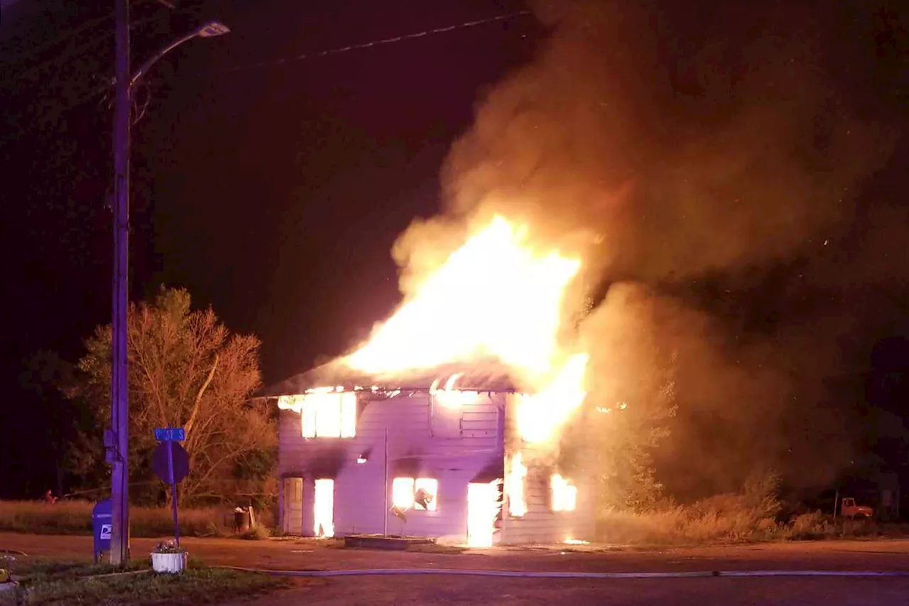 Selfridge Post Office Consumed By Fire