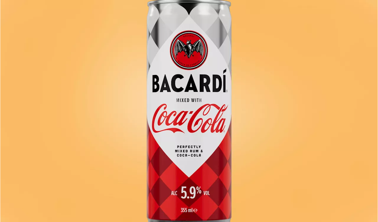 Coca-Cola and Bacardi testing canned rum and cokes