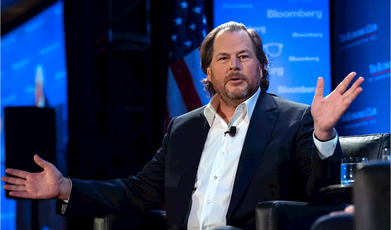 Salesforce CEO describes new AI product's real-life use case in healthcare