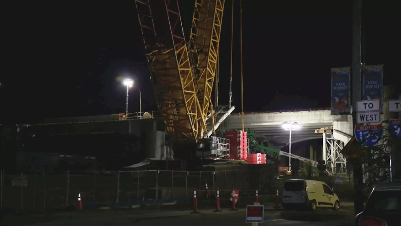 East Providence road closures begin as demolition of Washington Bridge continues