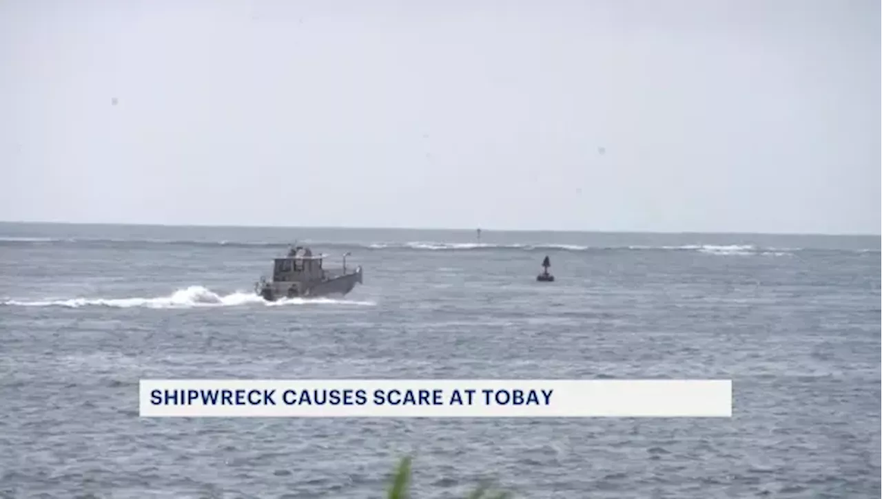 Shipwreck from 1908 discovered during emergency call in waters off coast of Tobay Beach