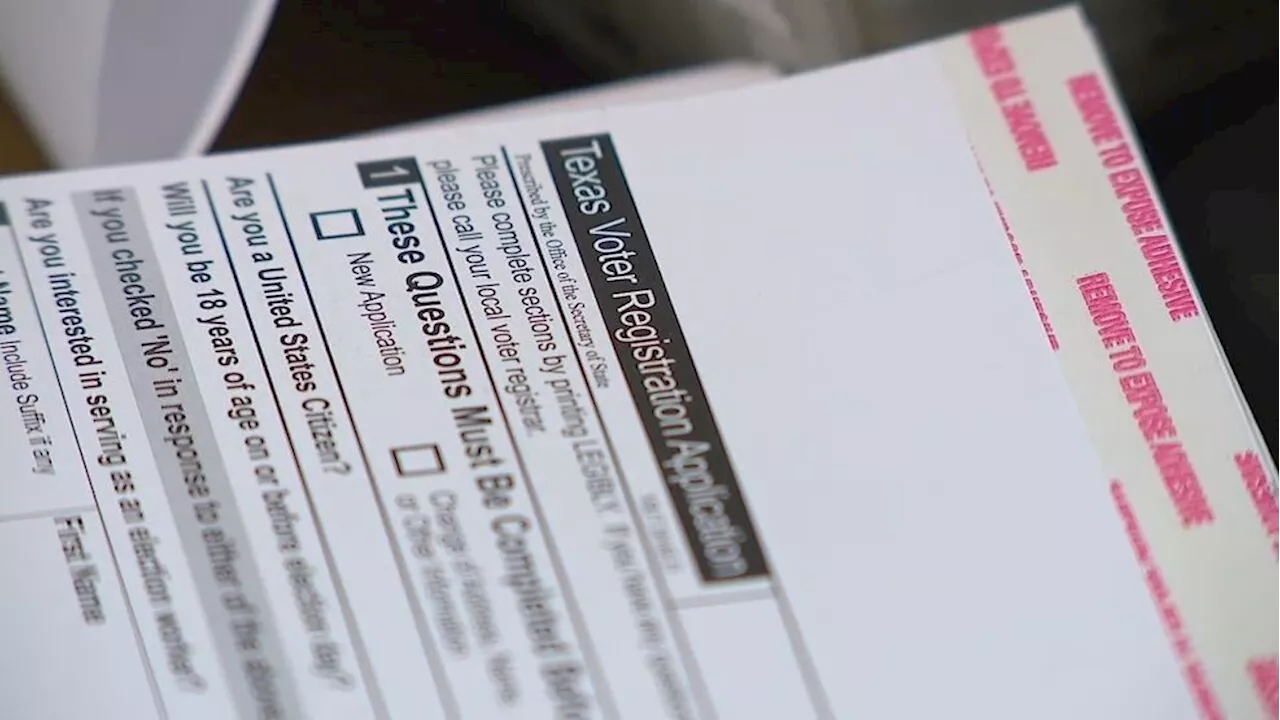 Texas Attorney General's Request To Block Voter Registration Mailers Comes Too Late