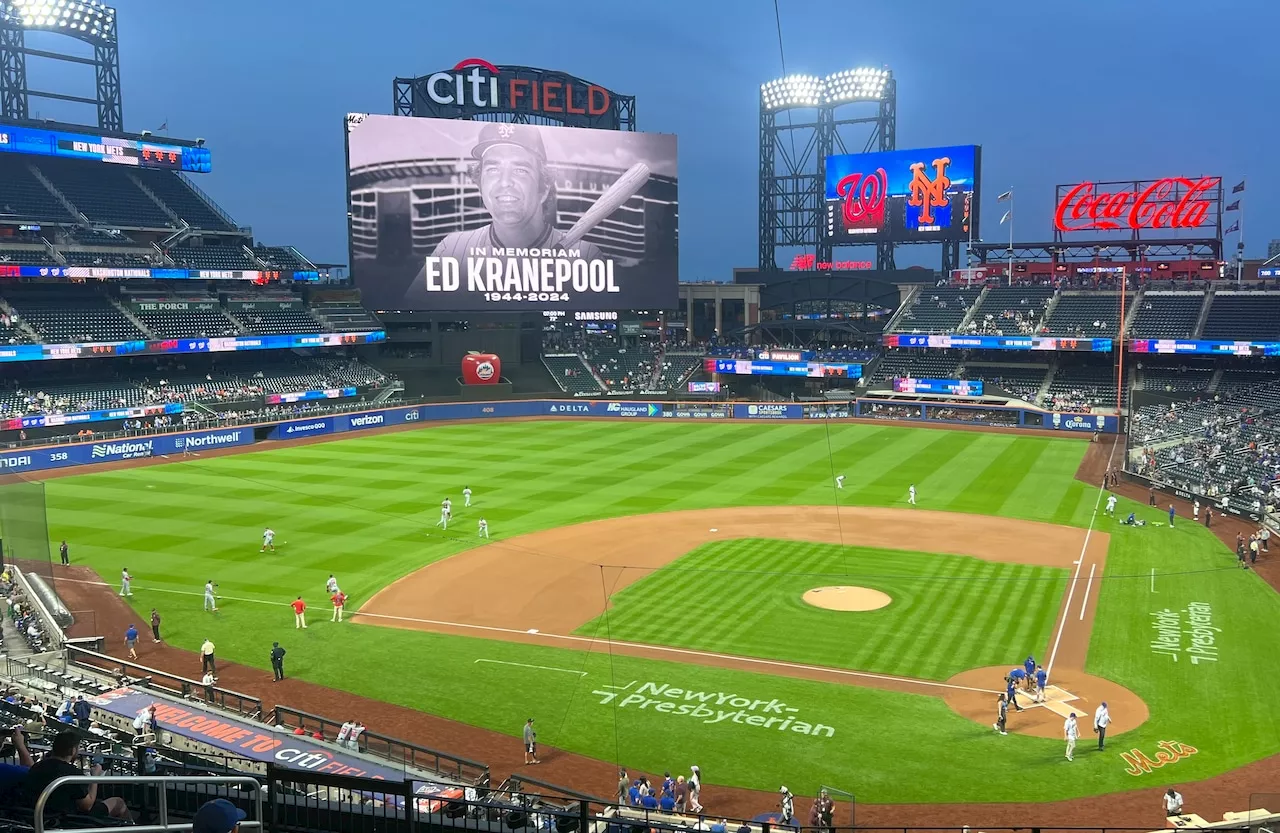 Mets honor late legend who played most games in franchise history at Citi Field