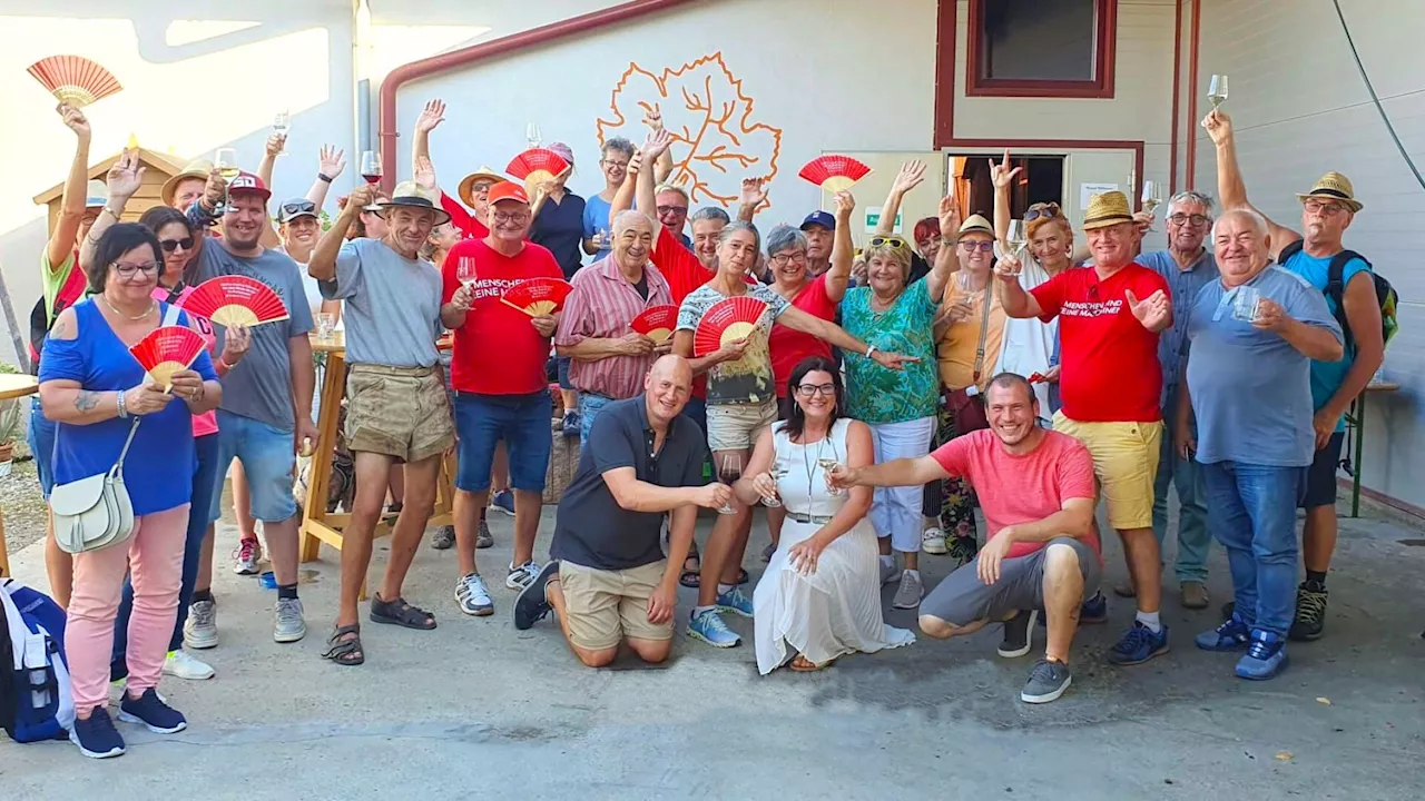 Erste SPÖ Weinwanderung in Ziersdorf ein voller Erfolg