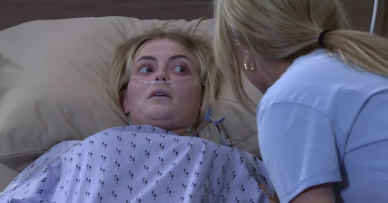 Corrie's Bethany fights for her life and Joel's new plan exposed