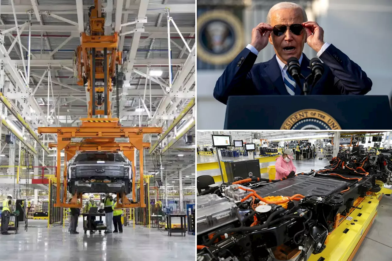 Michigan union members blame Biden electric-vehicle mandates for auto-industry layoffs