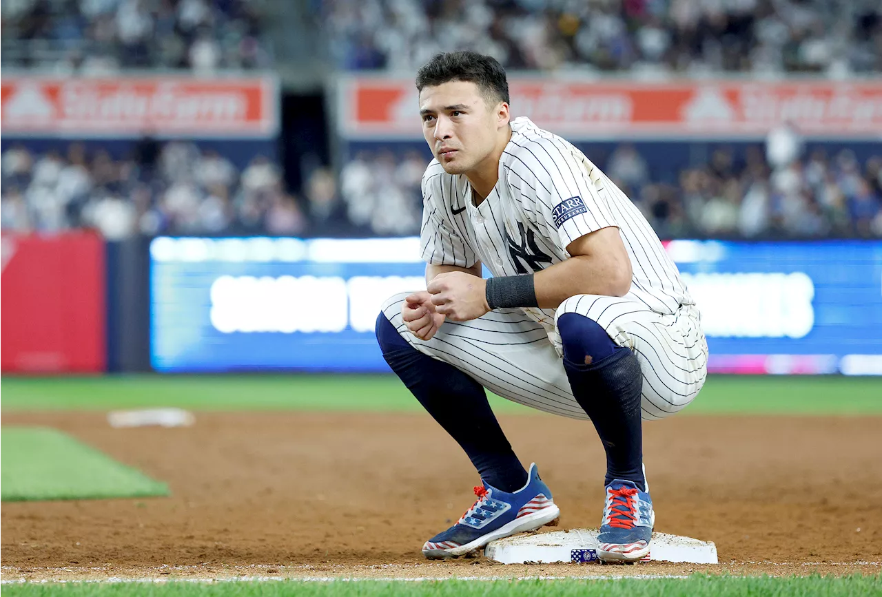 Slumping Anthony Volpe taking a seat again for Yankees' opener vs. Mariners