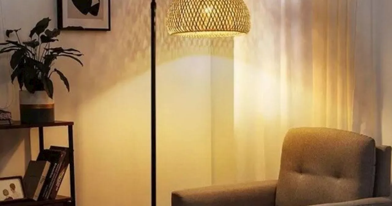 Rattan lamp ‘everyone compliments’ reduced by £200 in flash sale