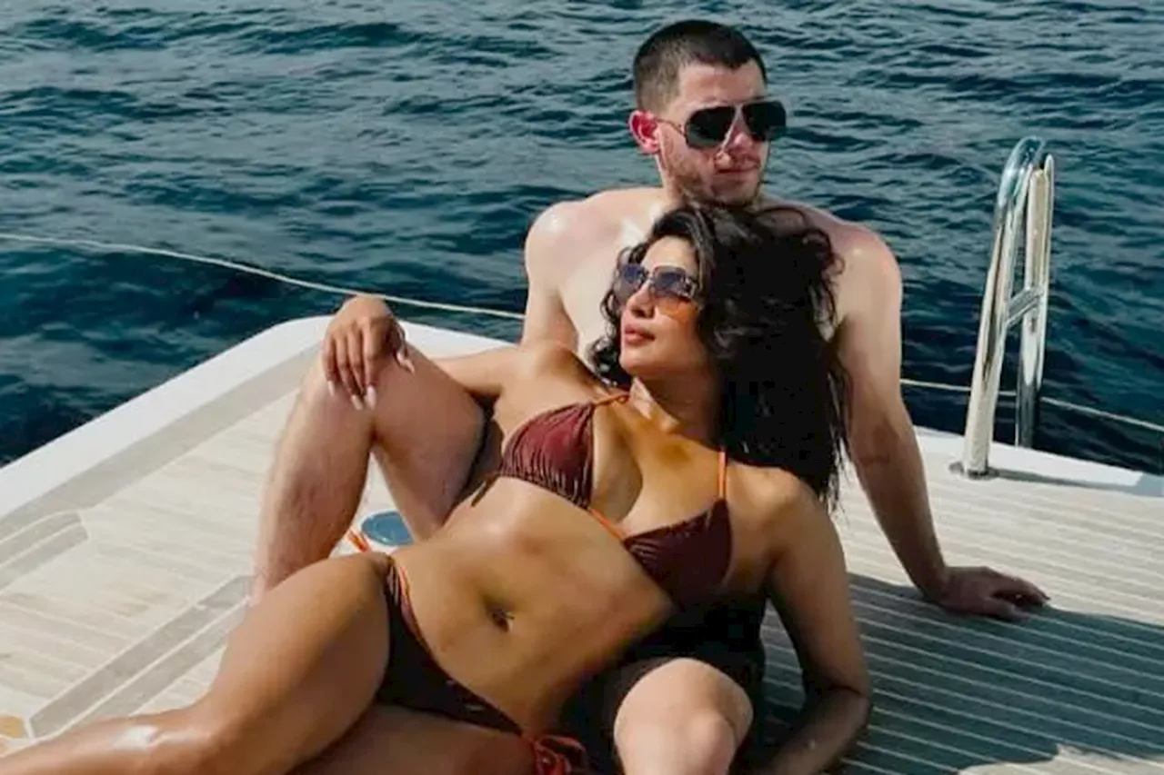 Bikini-clad Priyanka Chopra lounges on Nick Jonas and more star snaps