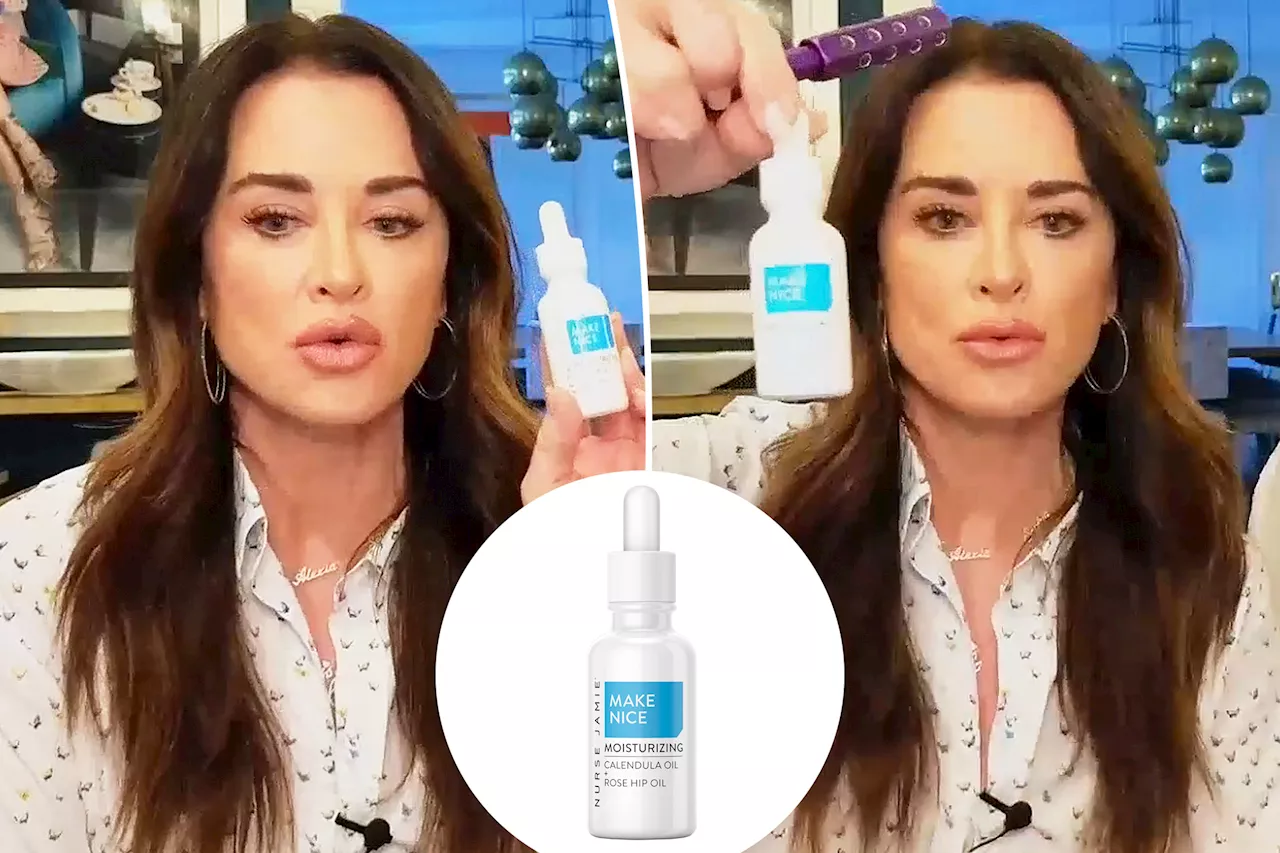 Kyle Richards reveals her desert island beauty product: 'A great oil'