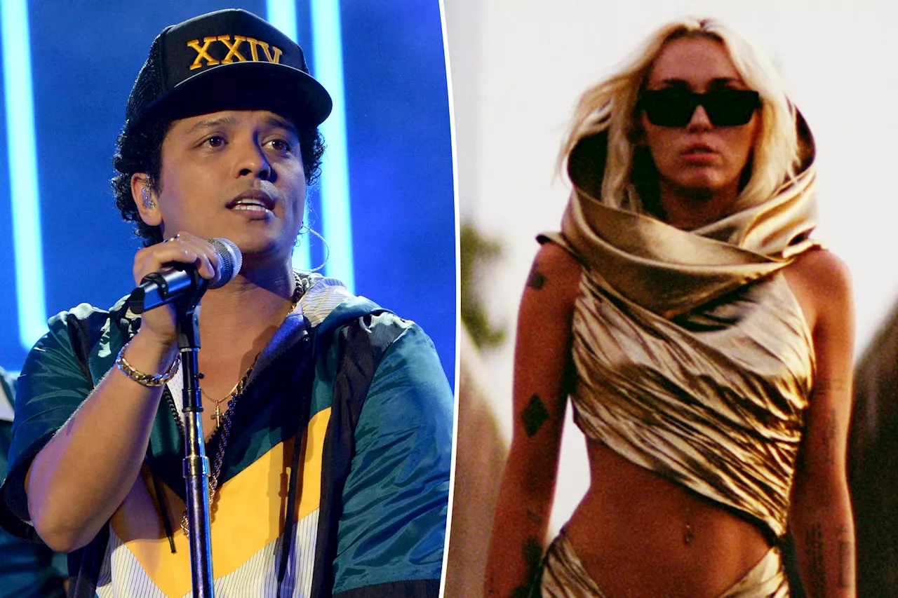 Miley Cyrus sued for allegedly copying Bruno Mars on Grammy-winning hit 'Flowers'