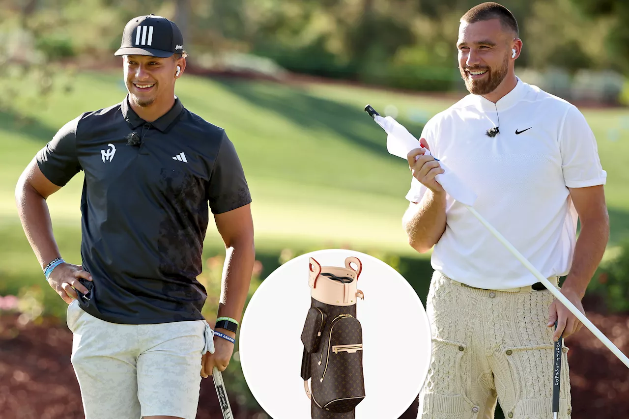 Patrick Mahomes Gets A Pricey Golf Bag From Travis Kelce For His 29th Birthday