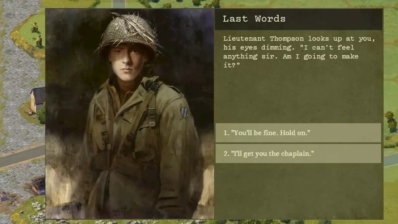 Burden of Command is a WW2 wargame that saddles you with anxiety over each soldier's life