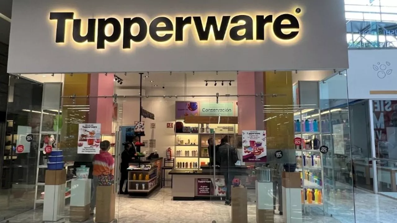 Tupperware está en peligro de declararse en bancarrota; aquí los detalles