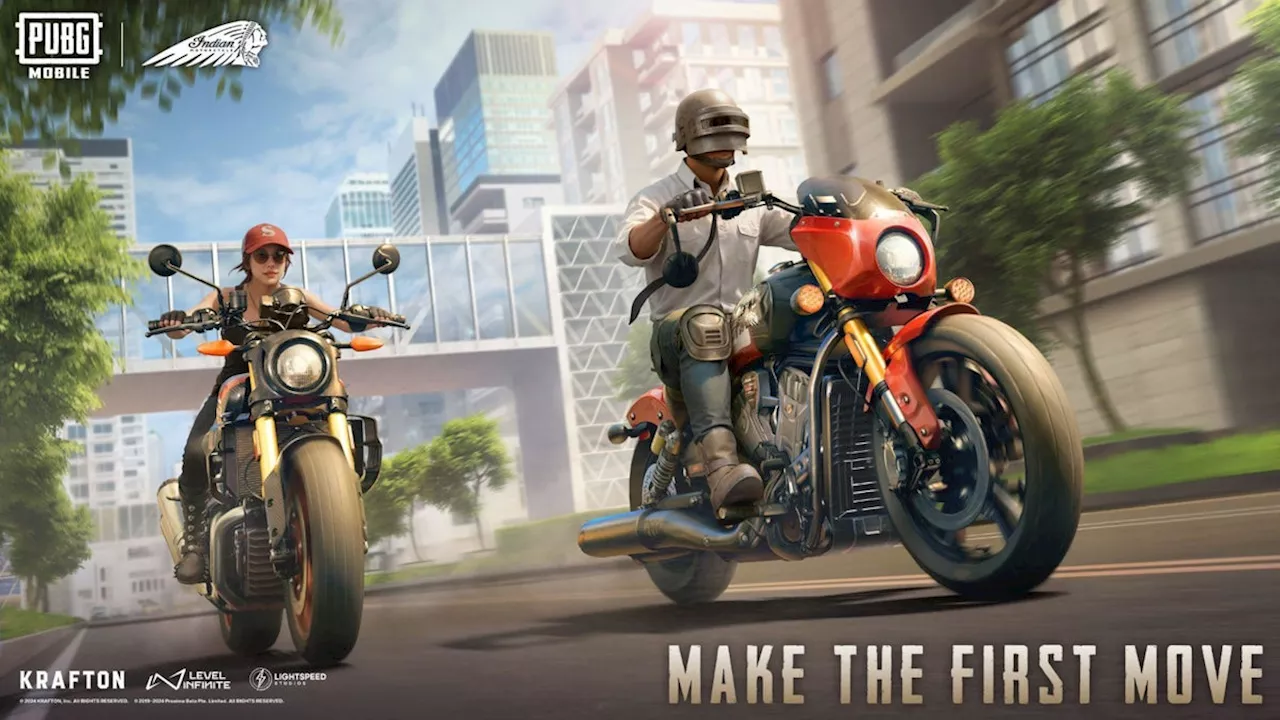 PUBG Mobile announces Indian Motorcycle collaboration, adds two bikes to the game