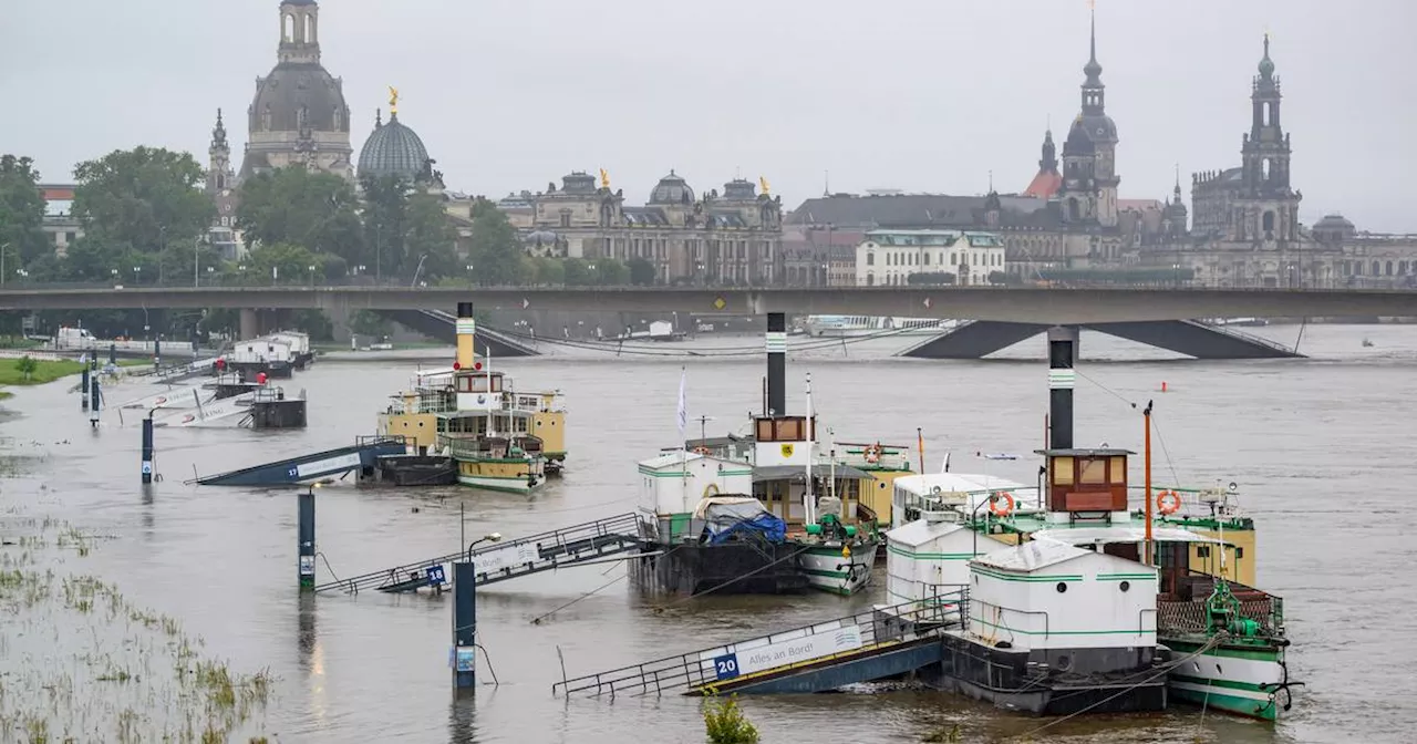 Hochwasserlage in Mitteleuropa angespannt - Deutschland rüstet sich vor Flut