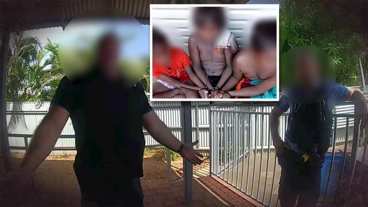 'They're scared and crying': court releases video and audio of Broome man who detained Aboriginal children