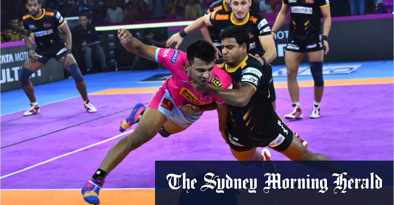 Part rugby, part wrestling: the booming Indian sport heading for Melbourne debut