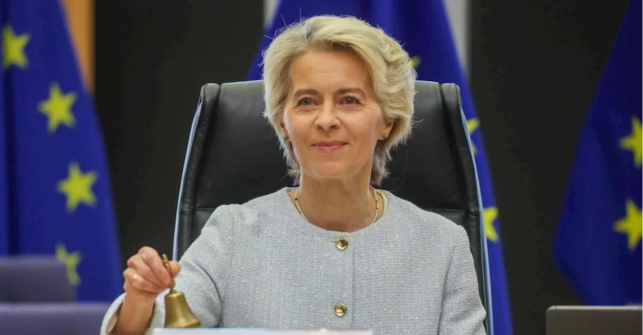 Ursula von der Leyen presenta la nuova Commissione europea