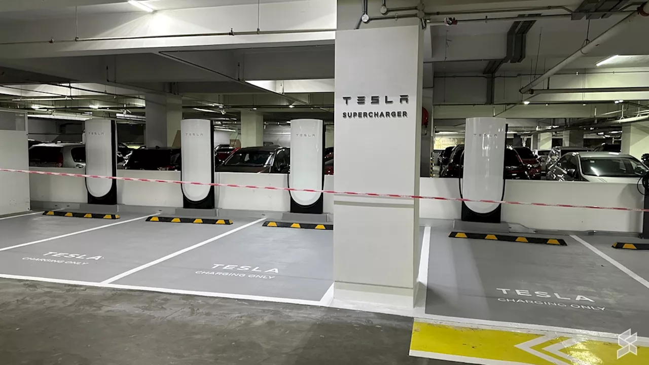 New Tesla Supercharger Site In Shah Alam Seemingly Ready But Not Operational