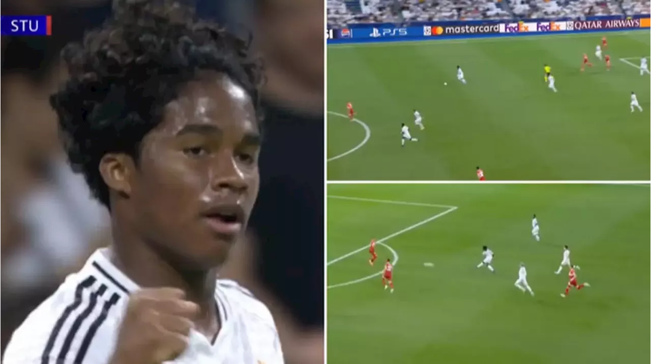 Endrick smashes Real Madrid record that's stood for 29 years on Champions League debut with outrageous goal