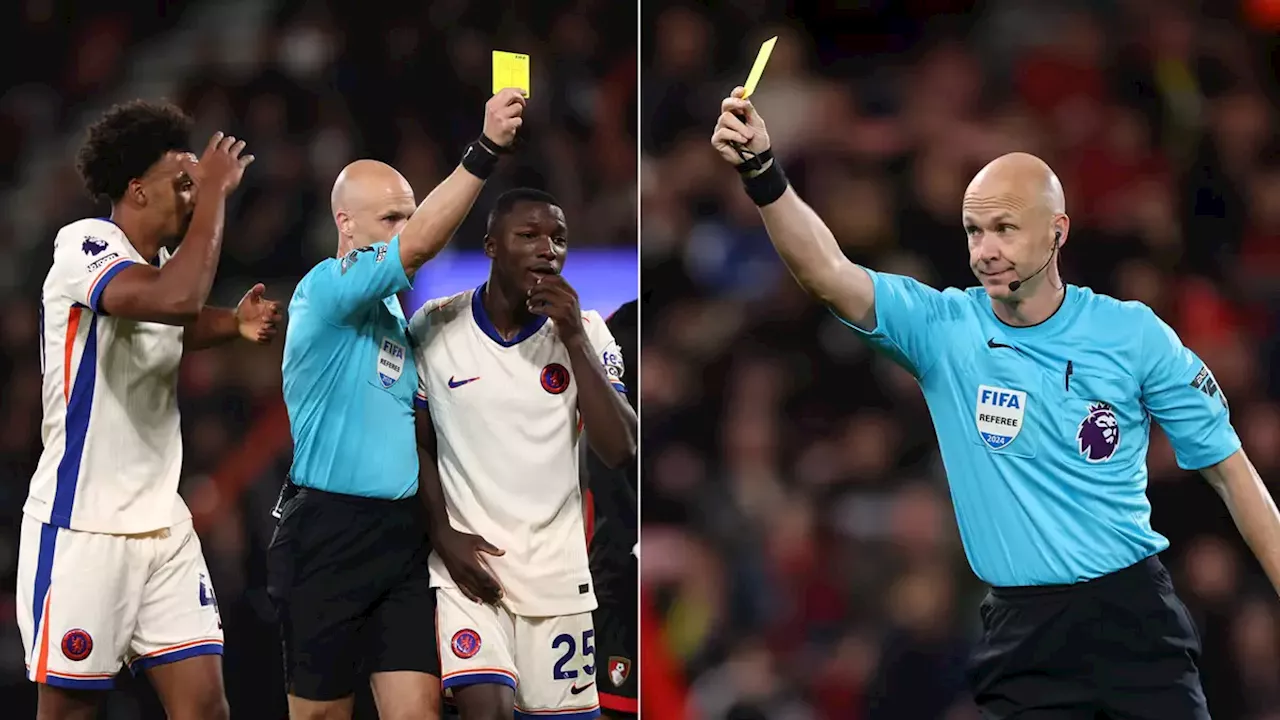 PGMOL make major Anthony Taylor decision after ref's chaotic performance in Bournemouth vs Chelsea