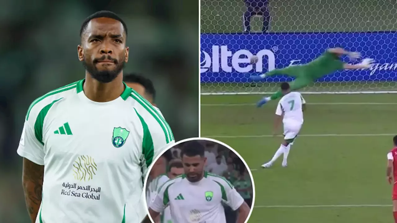 Riyad Mahrez refuses to let Ivan Toney take penalty for first Al Ahli goal before nightmare miss