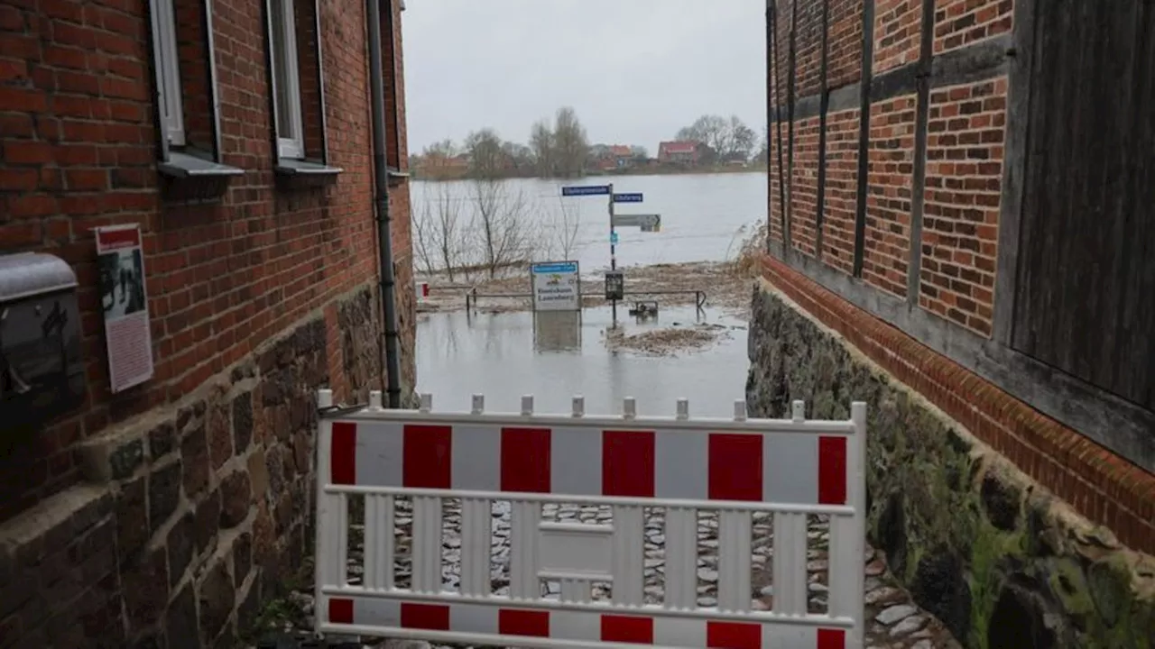 Hochwasser: Hochwasser in Lauenburg voraussichtlich ab Montag