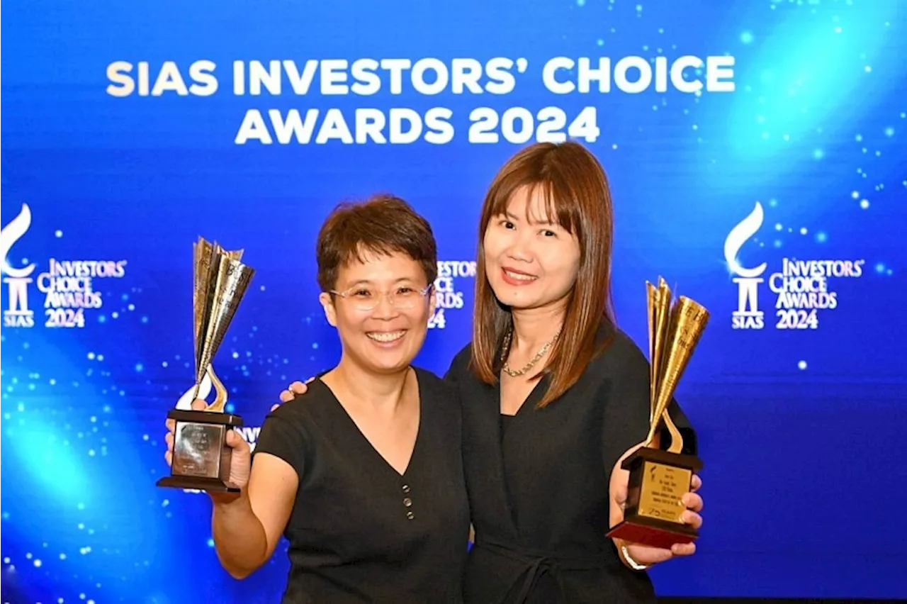 2 ST journalists win Sias awards for furthering investor education, Income-Allianz scoop