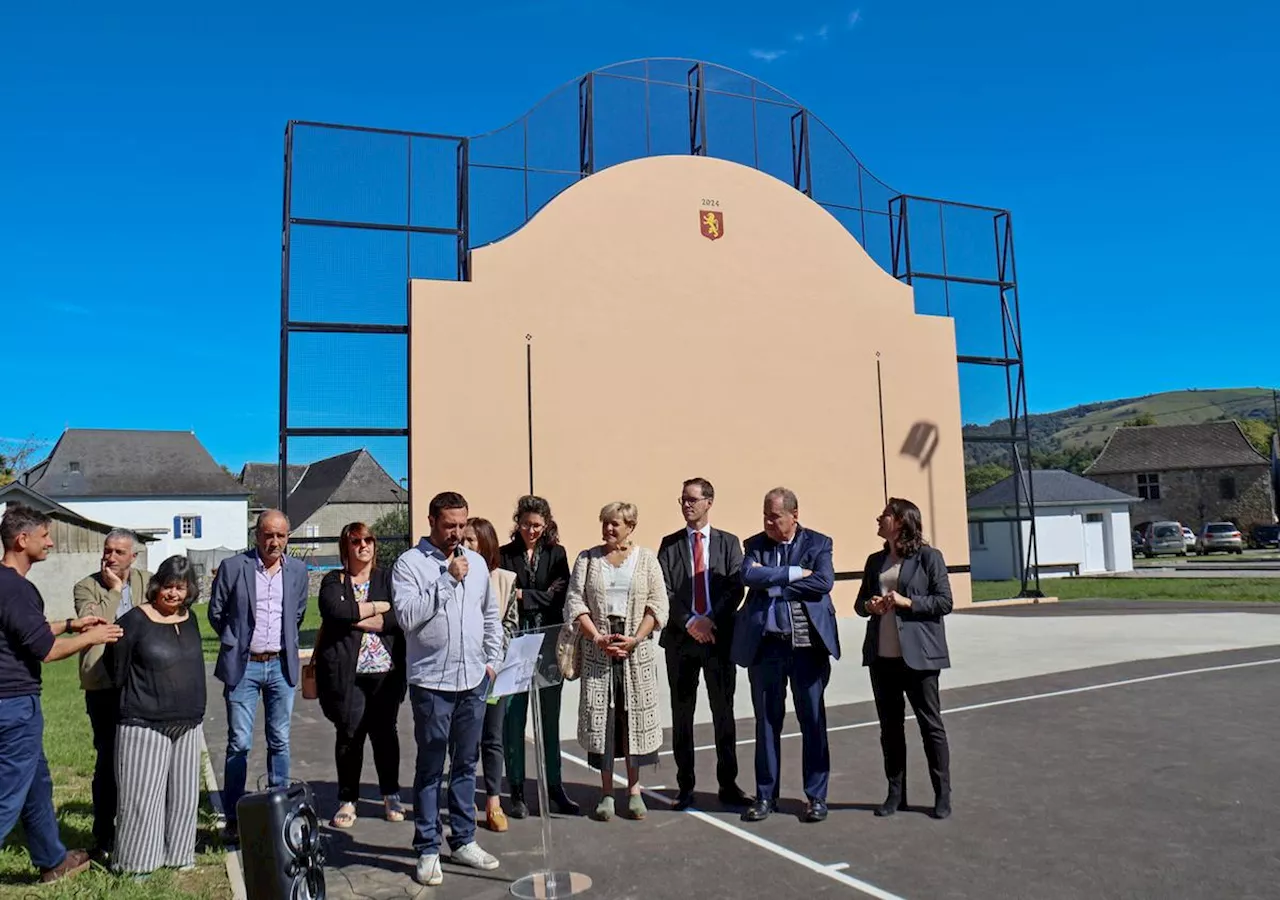 Menditte : le dernier fronton de Soule enfin inauguré