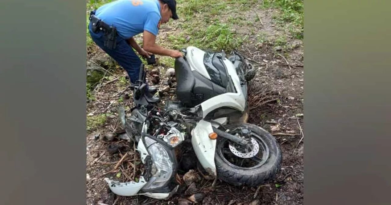 Motorsiklo nawad-an og preno: 1 patay, 1 samdan