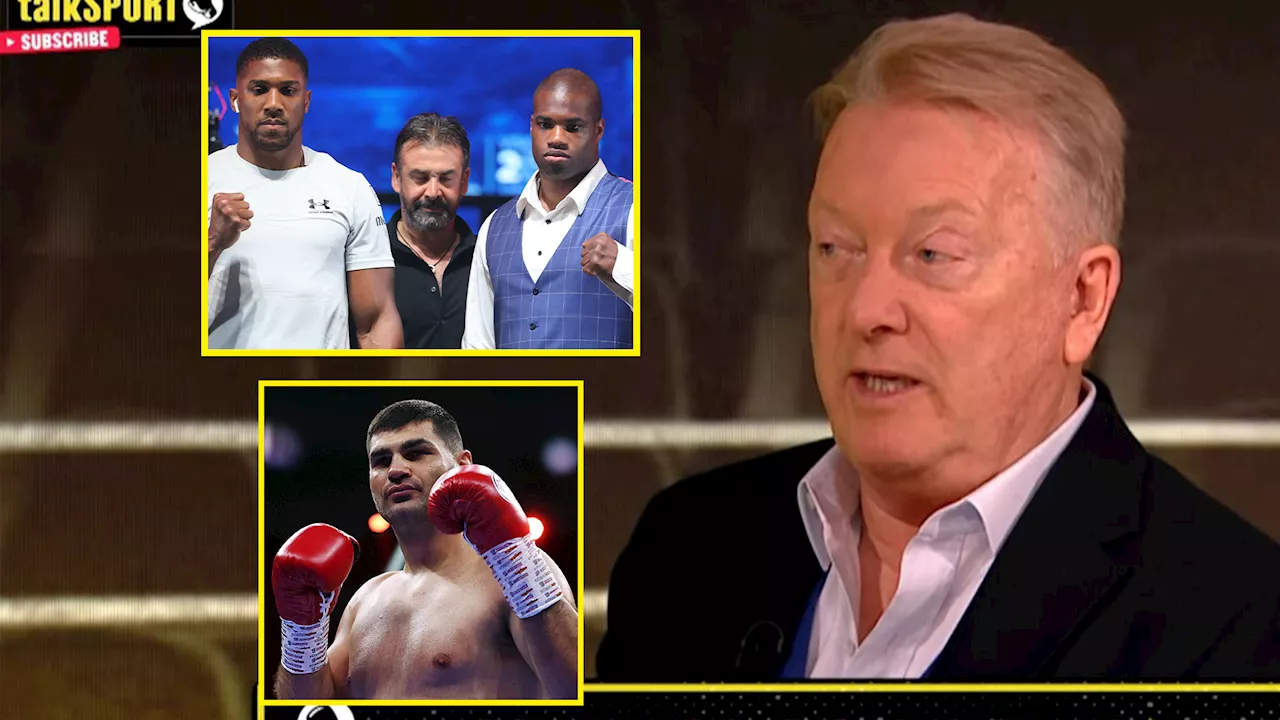 Daniel Dubois did what no boxer could when he beat someone much better than Anthony Joshua, claims Frank...