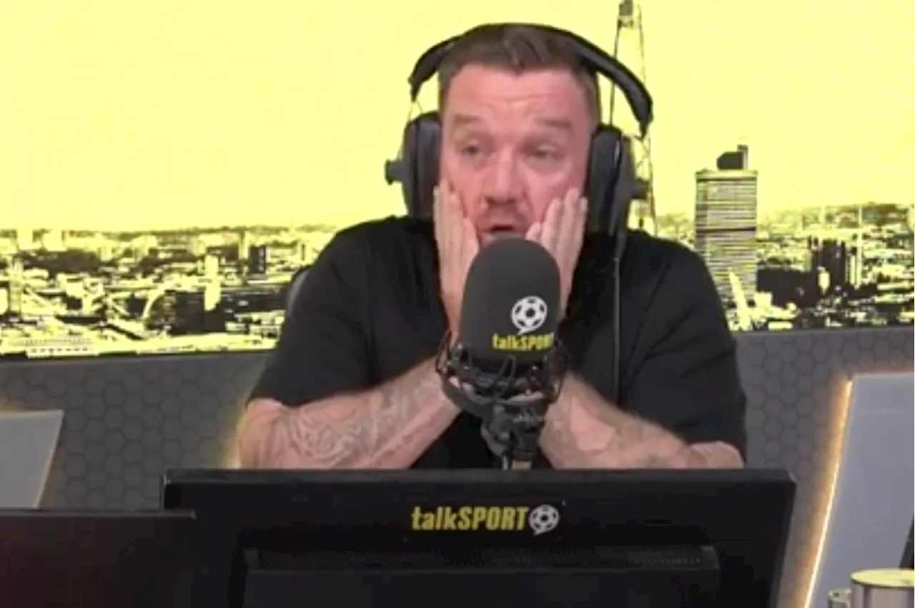 Former Tottenham star threatens to walk out of talkSPORT studio as he refuses to praise Arsenal...