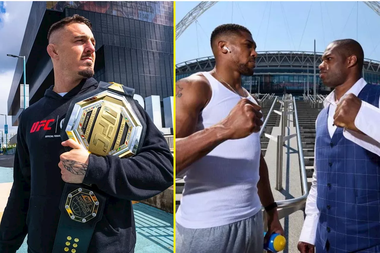 Tom Aspinall believes Anthony Joshua has got the ‘fire’ back after ‘mega-impressive’ Francis Ngannou win...