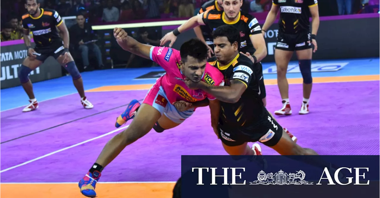 Part rugby, part wrestling: the booming Indian sport heading for Melbourne debut