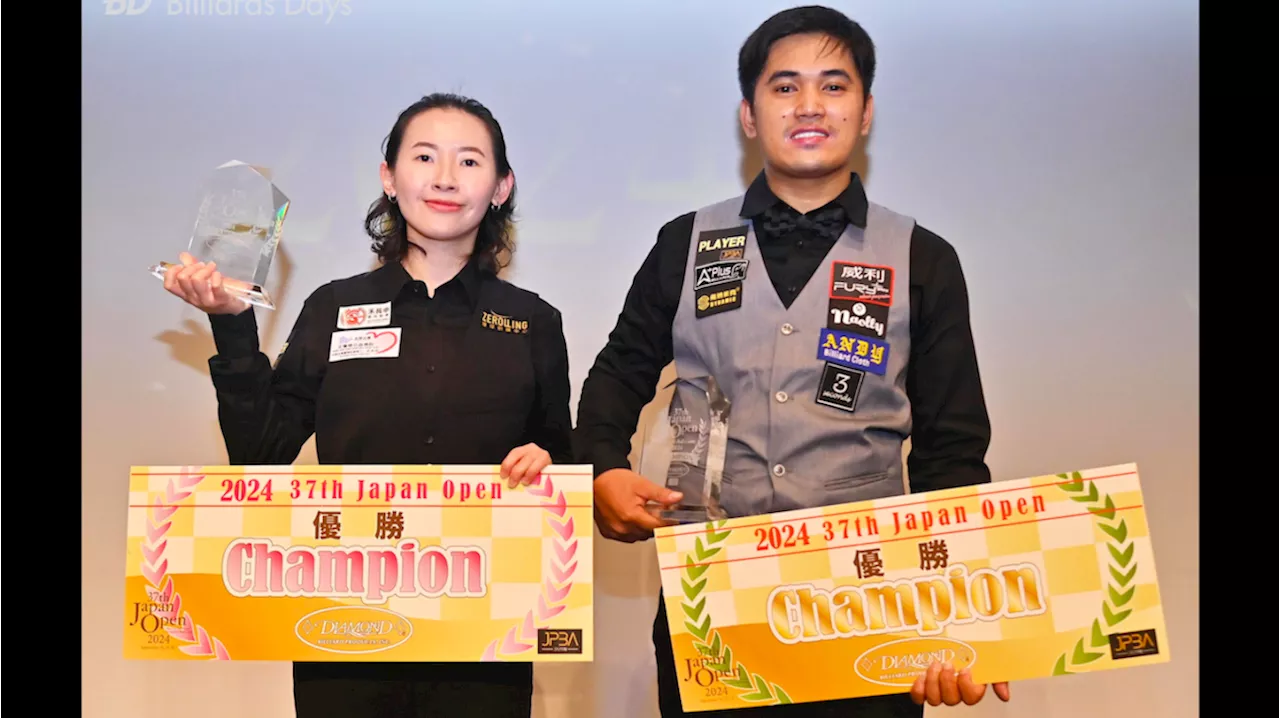 Jeffrey Ignacio captures 37th Japan Open 10-Ball crown