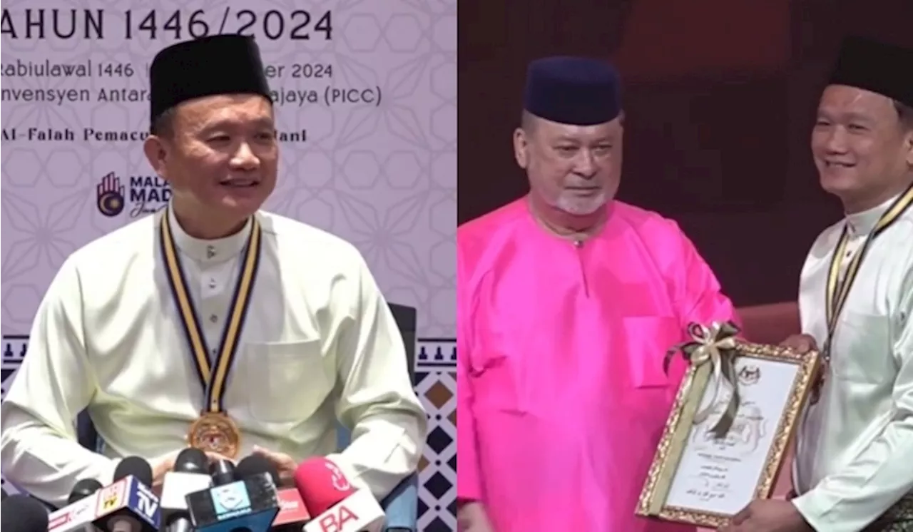 Uncle Mike Who Raised 3 Muslim Boys Honoured With Maulidur Rasul Award