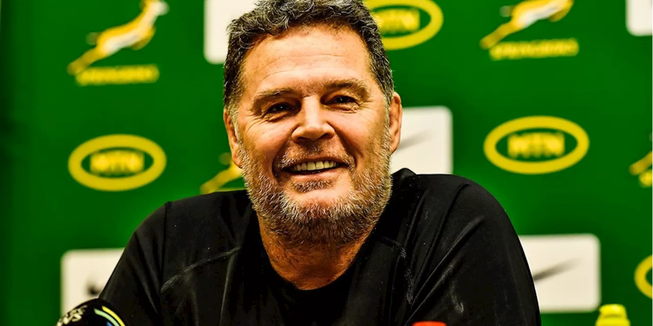 Rassie Erasmus makes mass changes to Springbok side to face Argentina