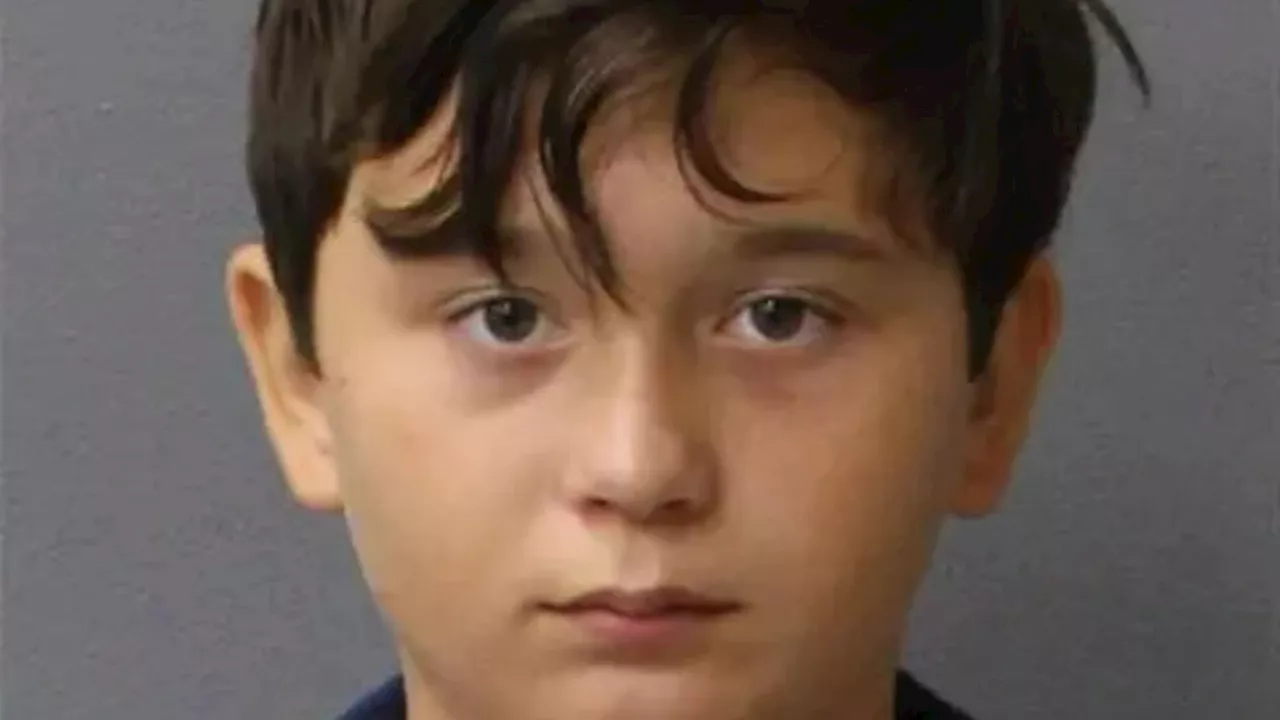 Watch moment boy, 11, is handcuffed & perp-walked after drawing up ‘kill list’ & threatening school sho...