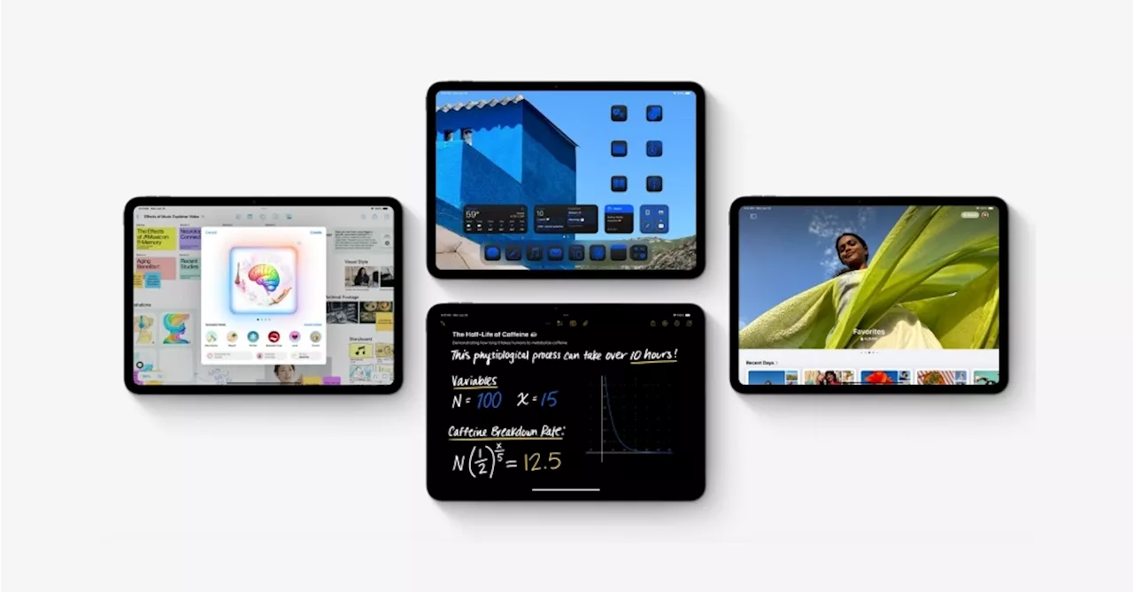 iPadOS 18配信開始 大画面向けの「計算機」追加 日本ではまだ利用できない「Apple Intelligence」も