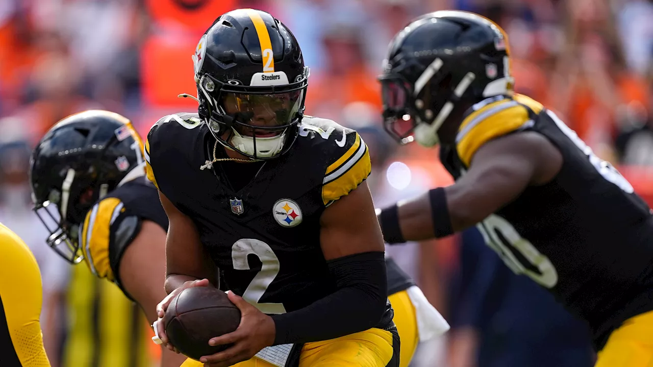 Steelers sticking with Fields at QB while Wilson rehabs calf injury