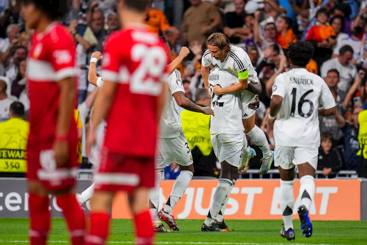 Rüdiger frelste Real Madrid – Stuttgart slått 3-1 over Stuttgart i CL-åpningen