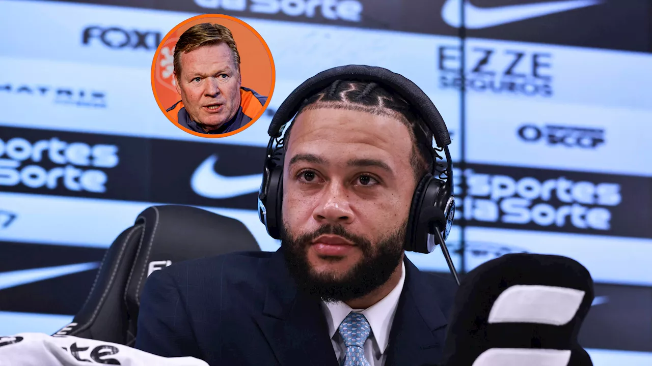 ‘Het is beter als Memphis Depay dit niet aan bondscoach Ronald Koeman vertelt’