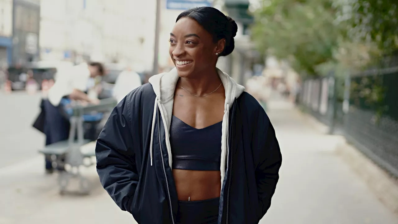 Simone Biles Shines After Olympic Triumphs: A New Collection With Athleta And A Focus On Grace