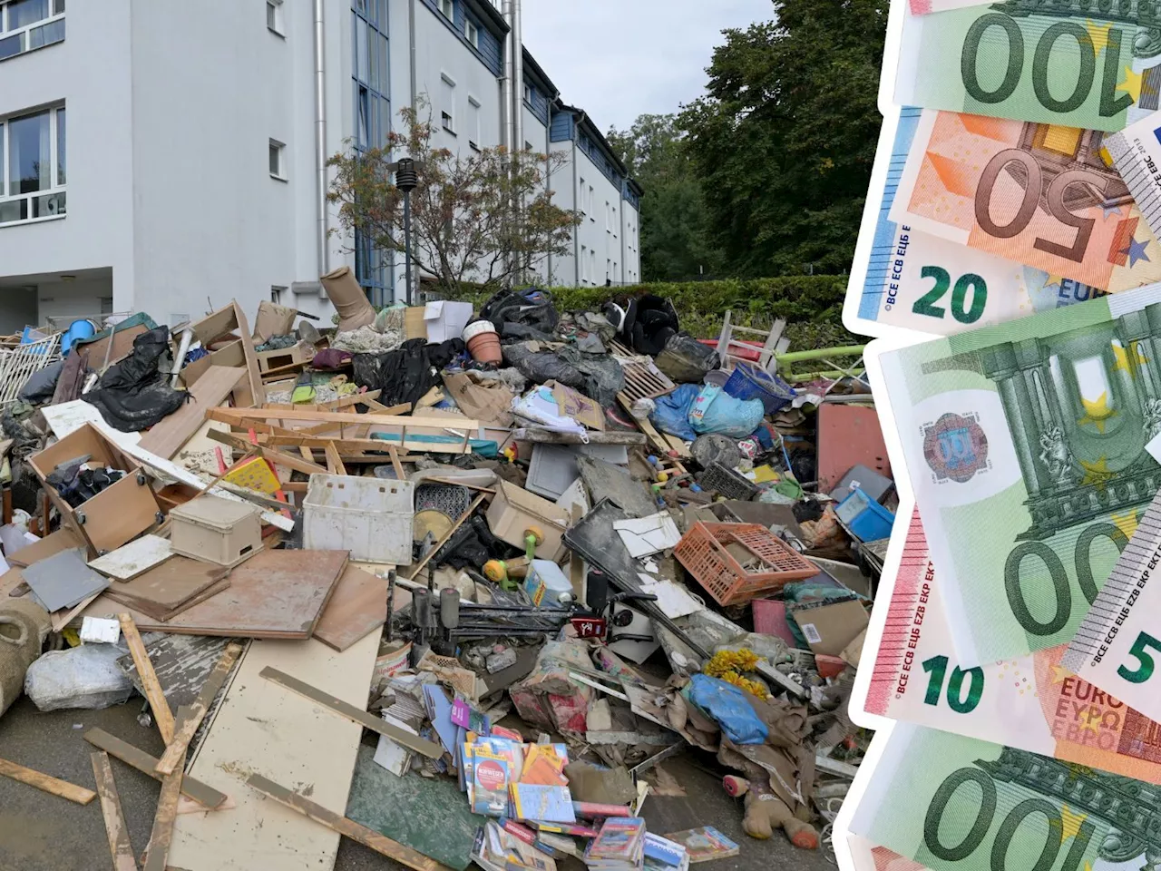 Hochwasser und Stürme verursachen hohe Schäden in Österreich