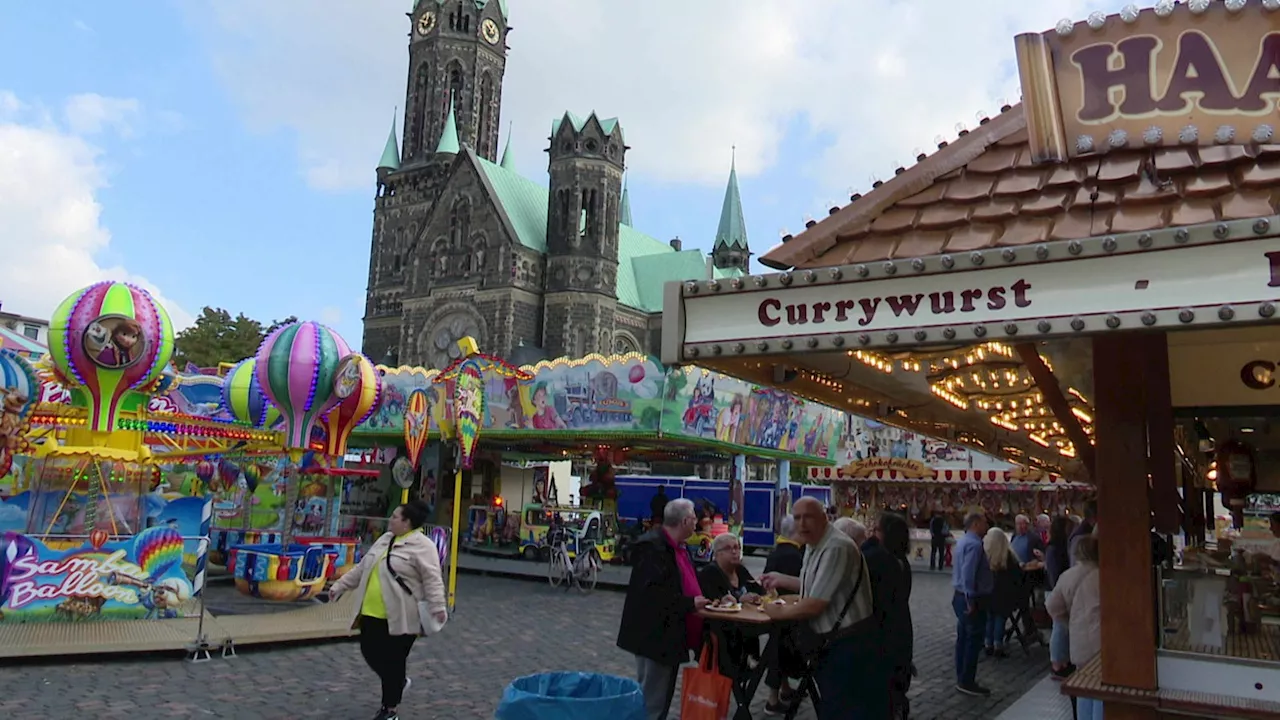 Messerkontrollen auf Rheydter Spätkirmes - Polizei zieht Bilanz